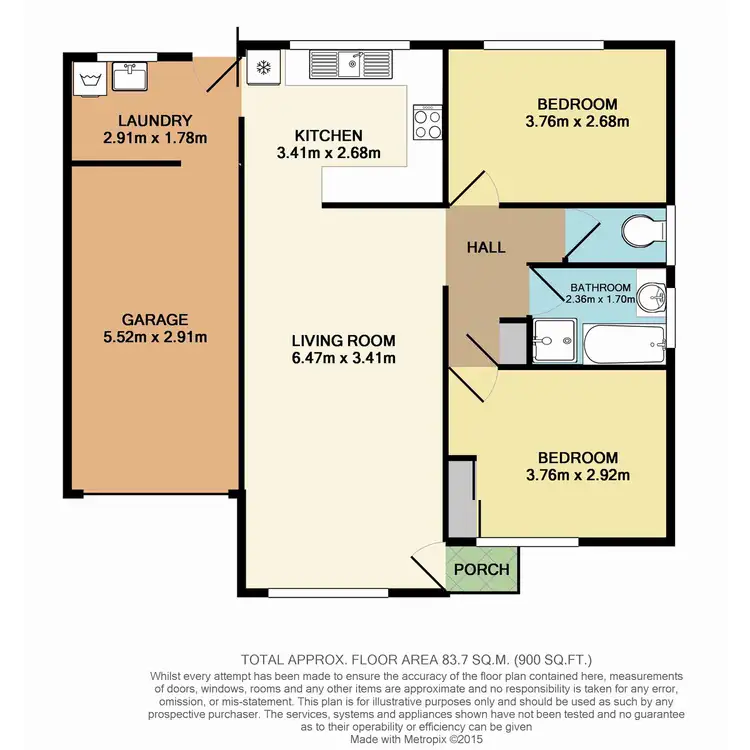 Floorplan of Homely unit listing, 5/142 Hutton Road, The Entrance North NSW 2261