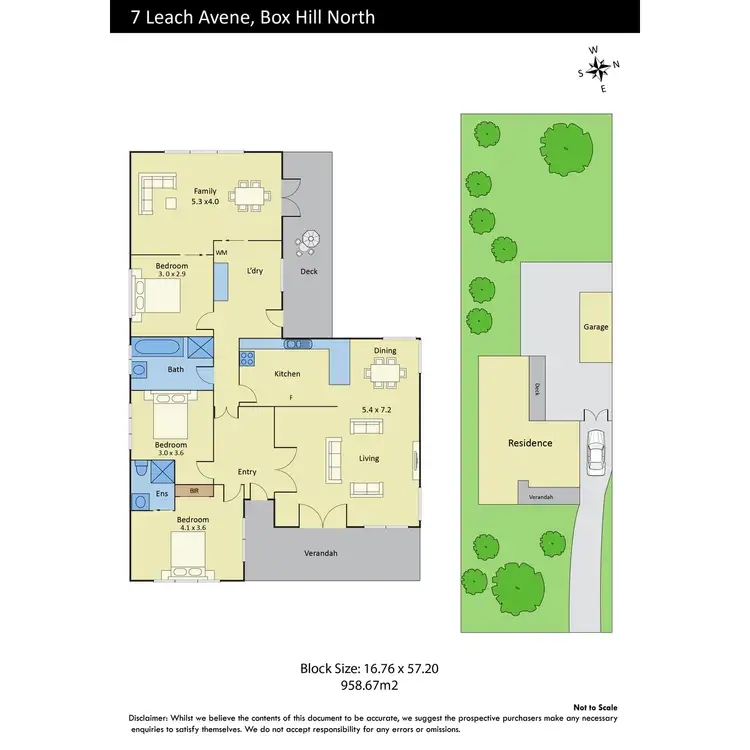 Floorplan of Homely other listing, 7 Leach Avenue, Box Hill North VIC 3129