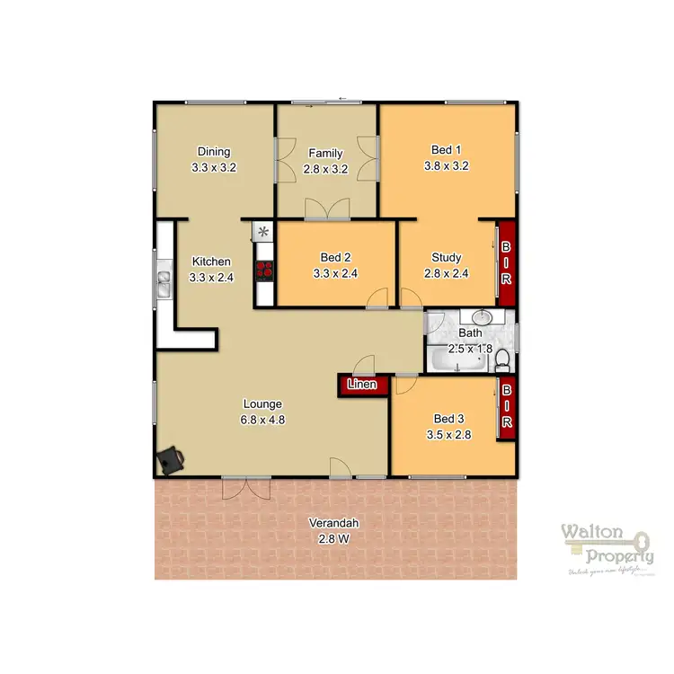 Floorplan of Homely house listing, 9 Berambing Crescent, Berambing NSW 2758
