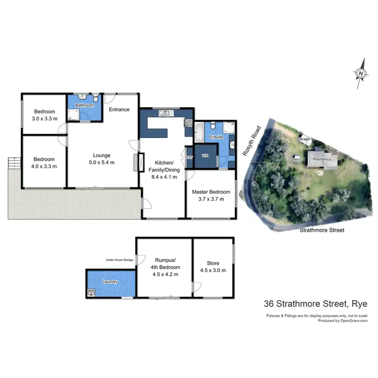 Floorplan of Homely house listing, 36 Strathmore Street, Rye VIC 3941
