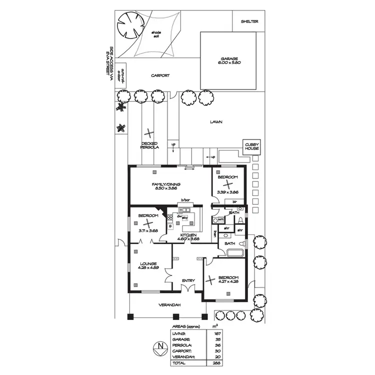 Floorplan of Homely house listing, 47 Third Avenue, Sefton Park SA 5083