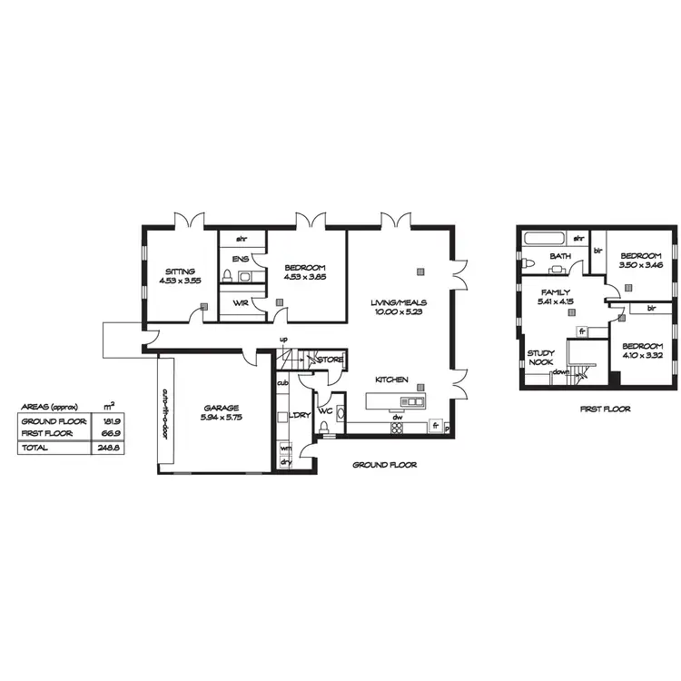 Floorplan of Homely house listing, 2B Bagot Street, Glen Osmond SA 5064