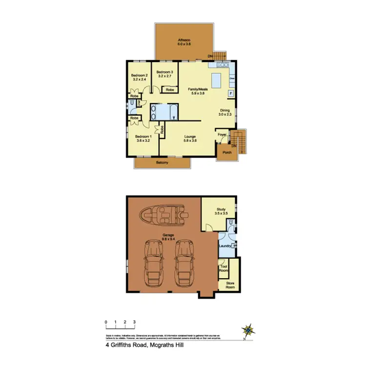 Floorplan of Homely house listing, Address available on request