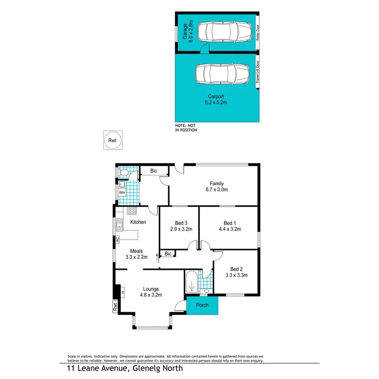 Floorplan of Homely house listing, 11 Leane Avenue, Glenelg North SA 5045