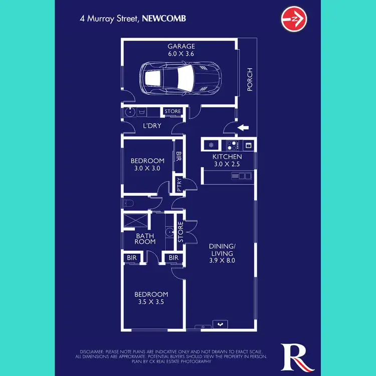Floorplan of Homely house listing, 4 Murray Street, Newcomb VIC 3219