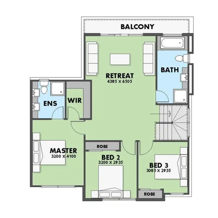 Floorplan of Homely block of units listing, 3/46 Percy Street, Newtown VIC 3220