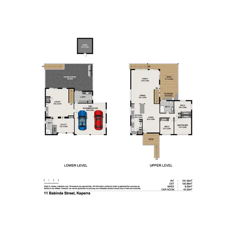 Floorplan of Homely house listing, 11 Babinda Street, Keperra QLD 4054