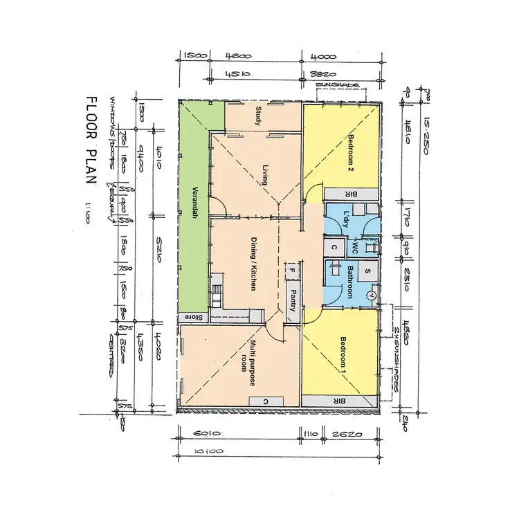 Floorplan of Homely house listing, 126 Palmerston Street, Sale VIC 3850
