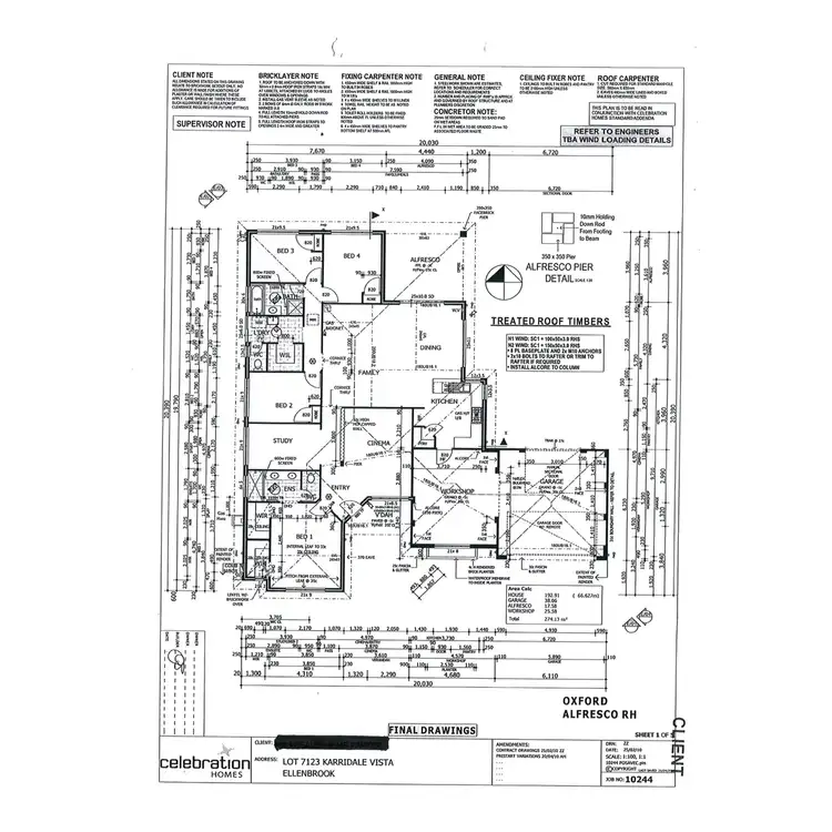Floorplan of Homely house listing, 9 Karridale Vista, Ellenbrook WA 6069
