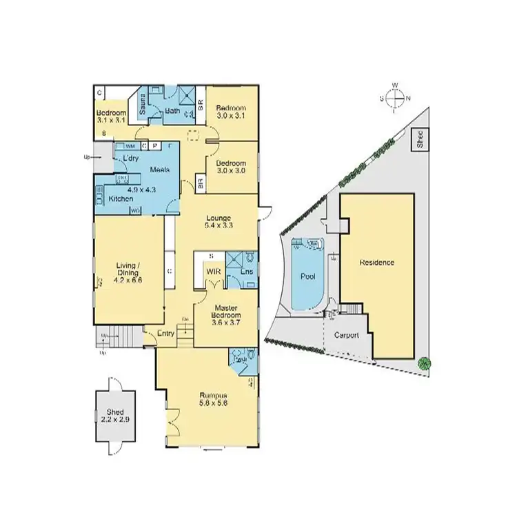Floorplan of Homely house listing, 3 TWEEDIE COURT, Box Hill North VIC 3129