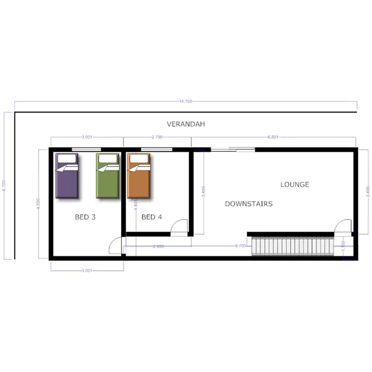 Floorplan of Homely rural property listing, 78 Milton Avenue, Port Lincoln SA 5606