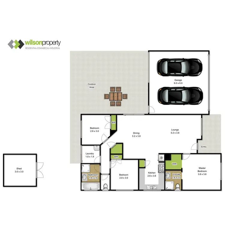 Floorplan of Homely house listing, 16 Kilkenny Close, Traralgon VIC 3844