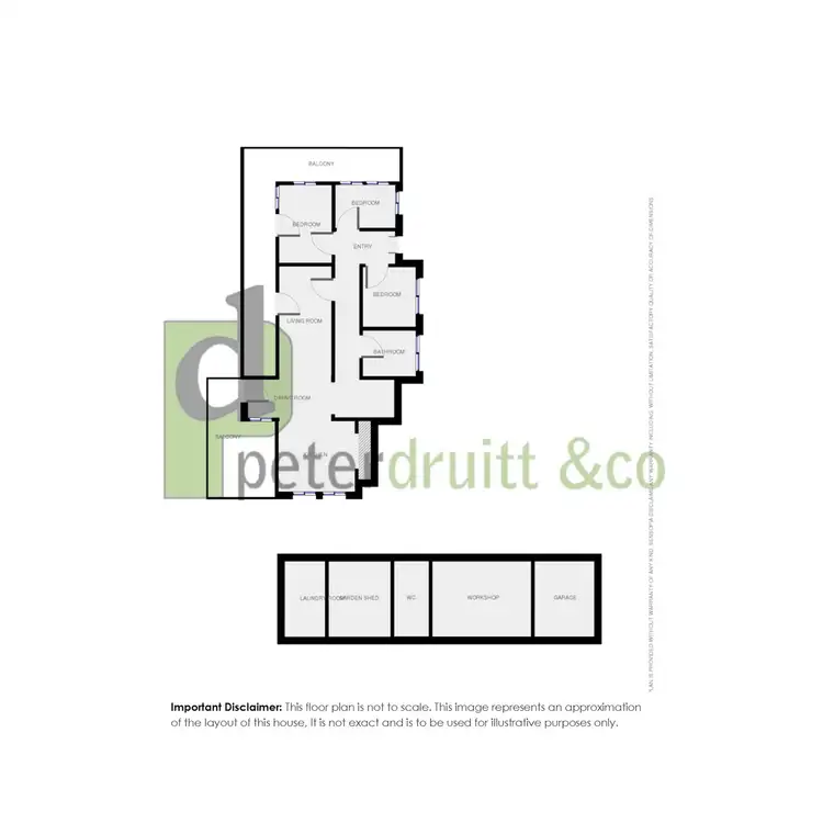 Floorplan of Homely house listing, 88 Douro Street, Mudgee NSW 2850