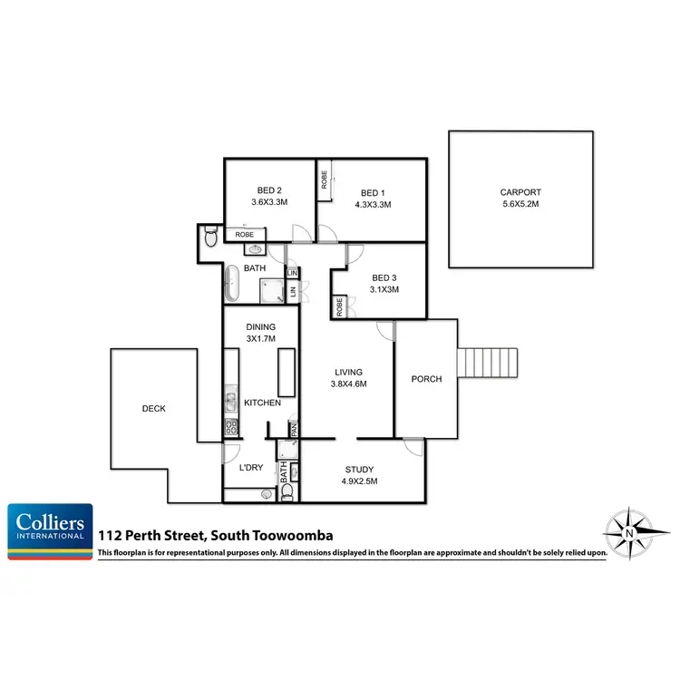 Floorplan of Homely house listing, 112 Perth Street, South Toowoomba QLD 4350