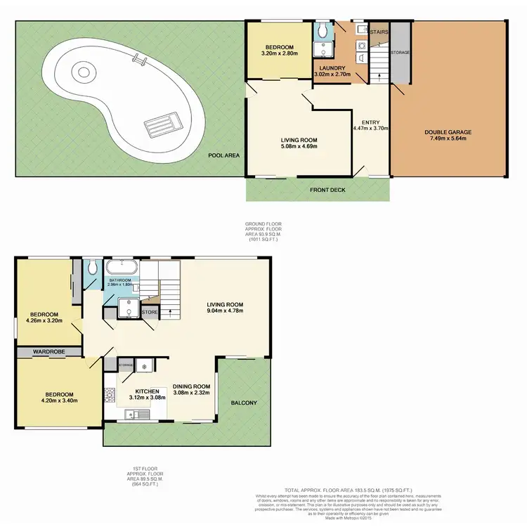 Floorplan of Homely house listing, 1 Montah Avenue, Berkeley Vale NSW 2261