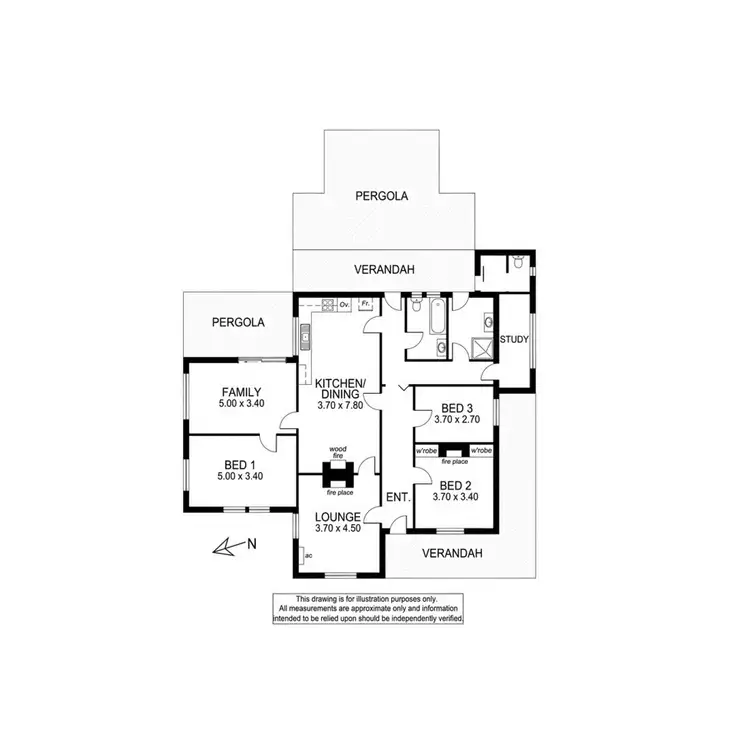 Floorplan of Homely rural property listing, 32 Lake Edward Road, Glencoe SA 5291