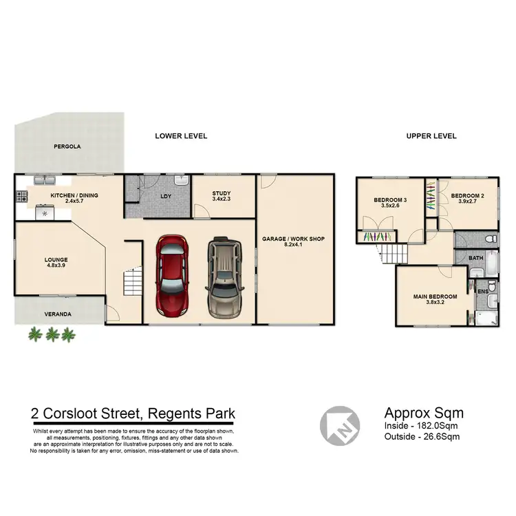 Floorplan of Homely house listing, 2 Corsloot Street, Regents Park QLD 4118