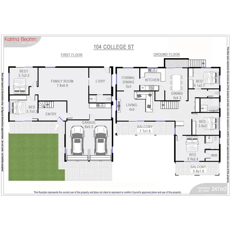 Floorplan of Homely house listing, 104 College Street, East Lismore NSW 2480