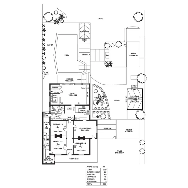 Floorplan of Homely house listing, 24 Jellicoe Avenue, Kings Park SA 5034