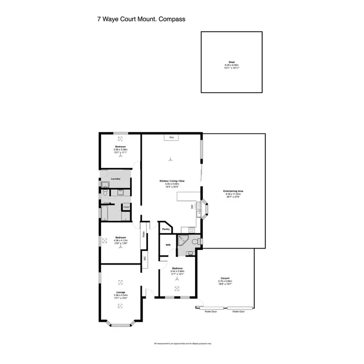 Floorplan of Homely house listing, 7 Waye Court, Mount Compass SA 5210