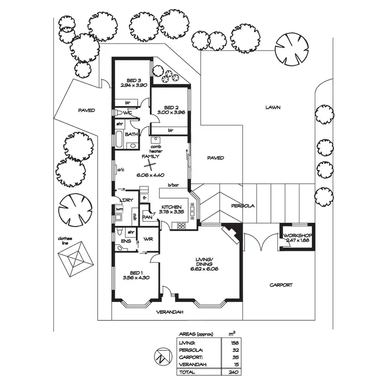 Floorplan of Homely house listing, 17 Cummins Drive, Summertown SA 5141