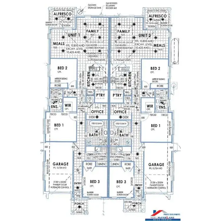 Floorplan of Homely block of units listing, 11 Bitta Street, Fletcher NSW 2287
