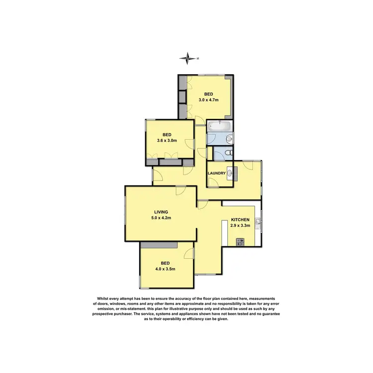 Floorplan of Homely house listing, 14 Ulverstone Street, Colac VIC 3250