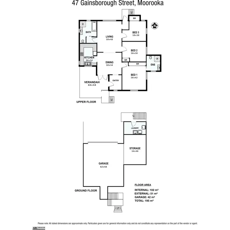 Floorplan of Homely house listing, 47 Gainsborough Street, Moorooka QLD 4105