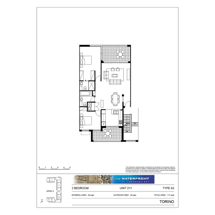 Floorplan of Homely apartment listing, 211/4 Stromboli Strait, Wentworth Point NSW 2127