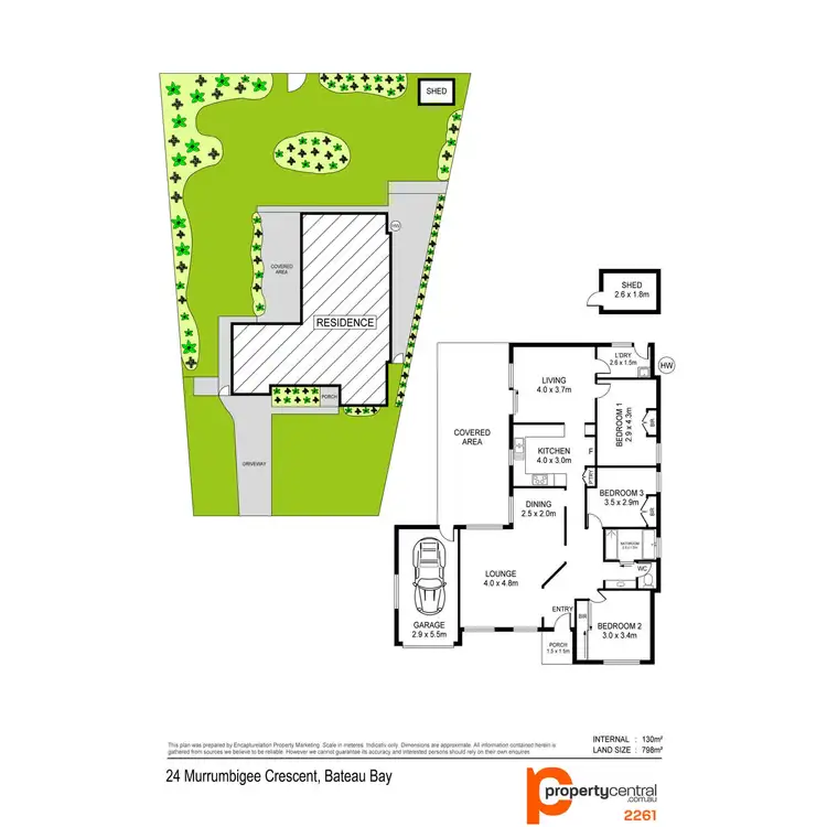 Floorplan of Homely house listing, 24 Murrumbidgee Crescent, Bateau Bay NSW 2261
