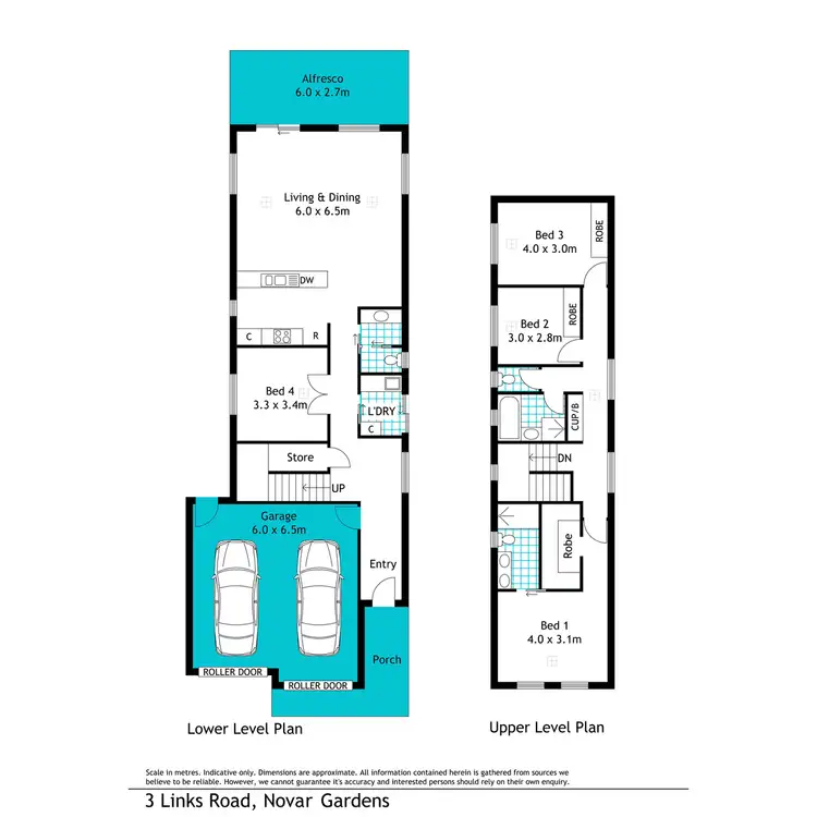 Floorplan of Homely house listing, 3 Links Road, Novar Gardens SA 5040