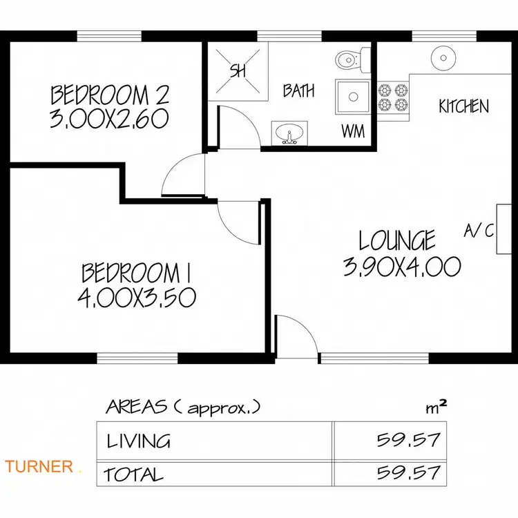 Floorplan of Homely unit listing, 19/15 Wakefield Street, Kent Town SA 5067
