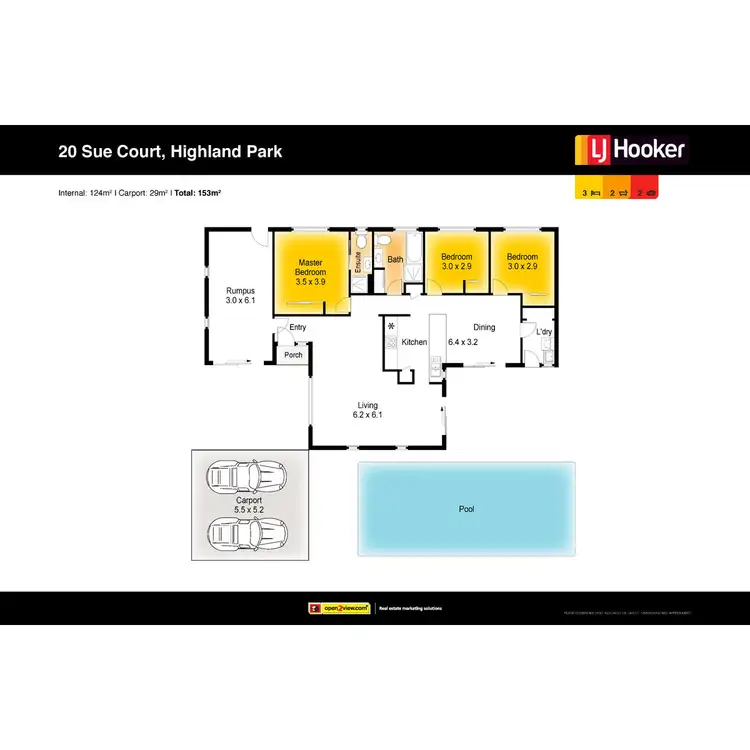 Floorplan of Homely house listing, 20 Sue Court, Highland Park QLD 4211