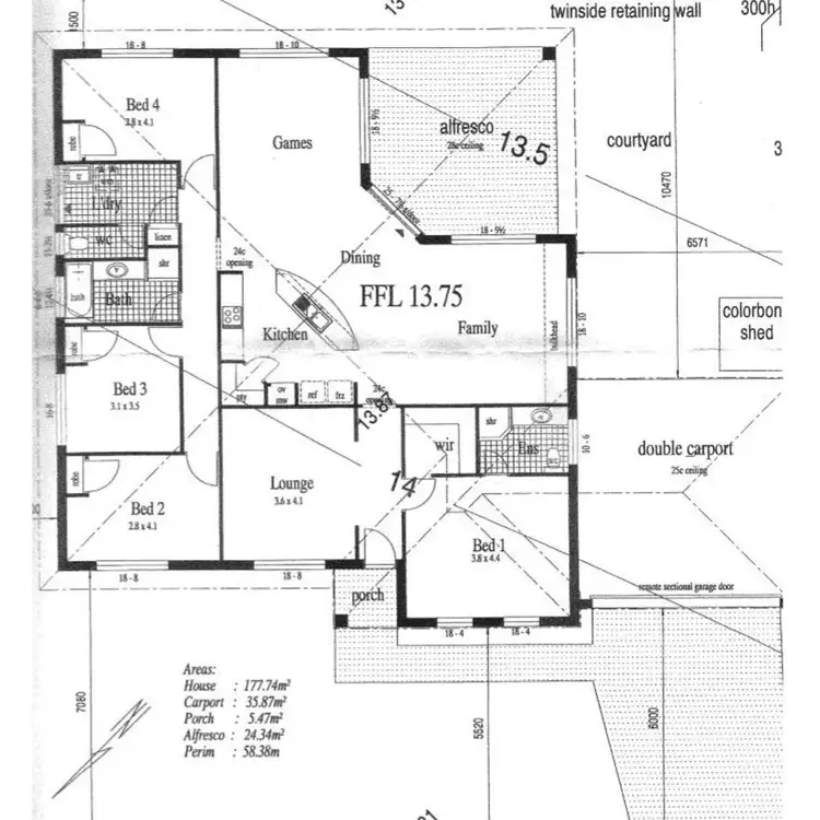 Floorplan of Homely house listing, 46 Victoria Street, St James WA 6102
