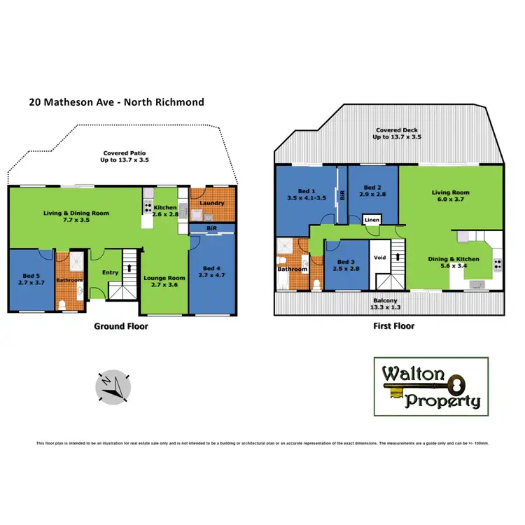 Floorplan of Homely house listing, 20 Matheson Avenue, North Richmond NSW 2754