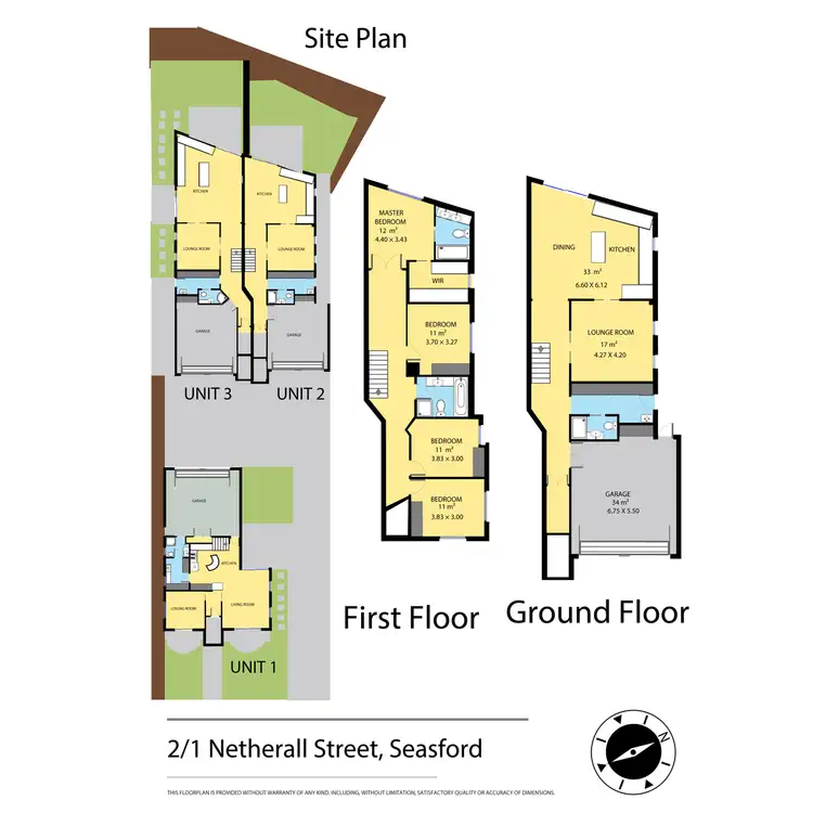 Floorplan of Homely house listing, 2/1 Netherall Street, Seaford VIC 3198