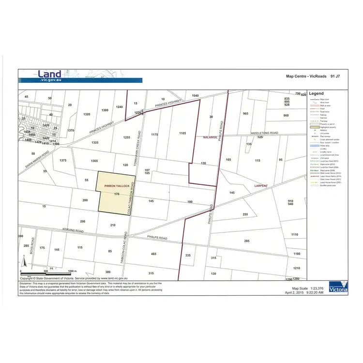 Floorplan of Homely rural property listing, 170 Tomahawk Creek Road, Irrewillipe VIC 3249