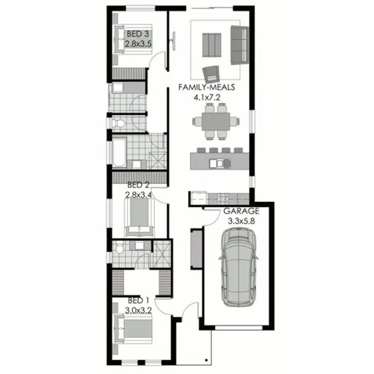 Floorplan of Homely house listing, 30B Castle Street, Edwardstown SA 5039