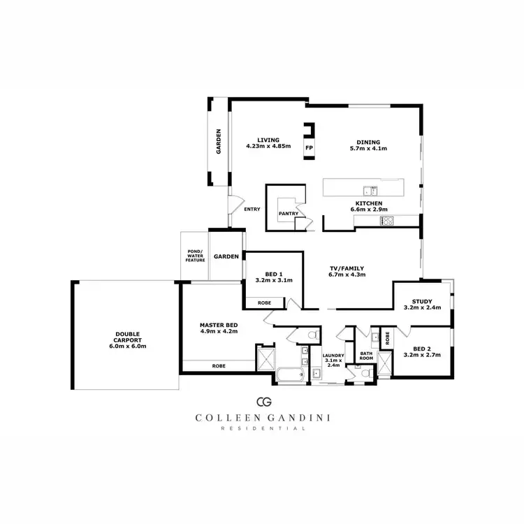 Floorplan of Homely house listing, 12B Bombard Street, Ardross WA 6153