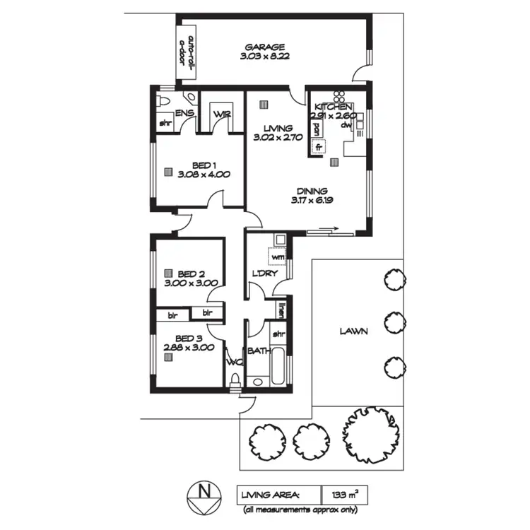 Floorplan of Homely house listing, 4 Baulderstone Road, Myrtle Bank SA 5064
