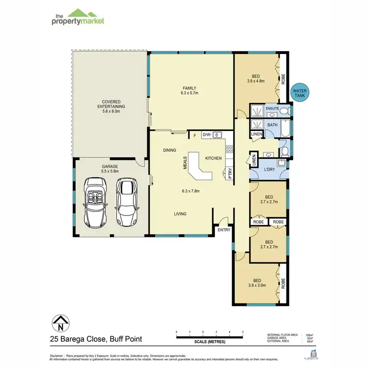 Floorplan of Homely house listing, 25 Barega Close, Buff Point NSW 2262