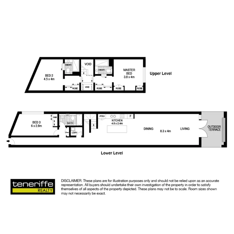 Floorplan of Homely apartment listing, 50 Macquarie St, Teneriffe QLD 4005