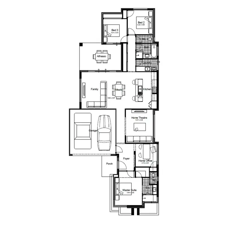 Floorplan of Homely house listing, 12 Wattleseed Avenue, Banjup WA 6164