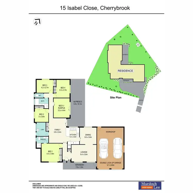 Floorplan of Homely house listing, 15 Isabel Close, Cherrybrook NSW 2126