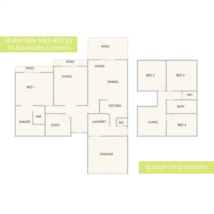 Floorplan of Homely house listing, 49 Brookeside Crescent, Seventeen Mile Rocks QLD 4073