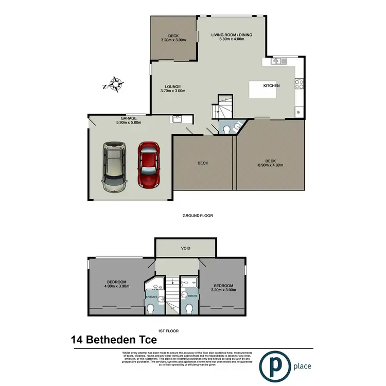 Floorplan of Homely house listing, 14 BethEden Terrace, Ashgrove QLD 4060