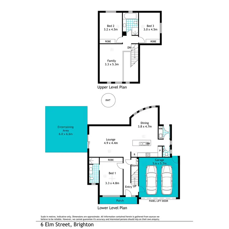 Floorplan of Homely house listing, 6 Elm Street, Brighton SA 5048