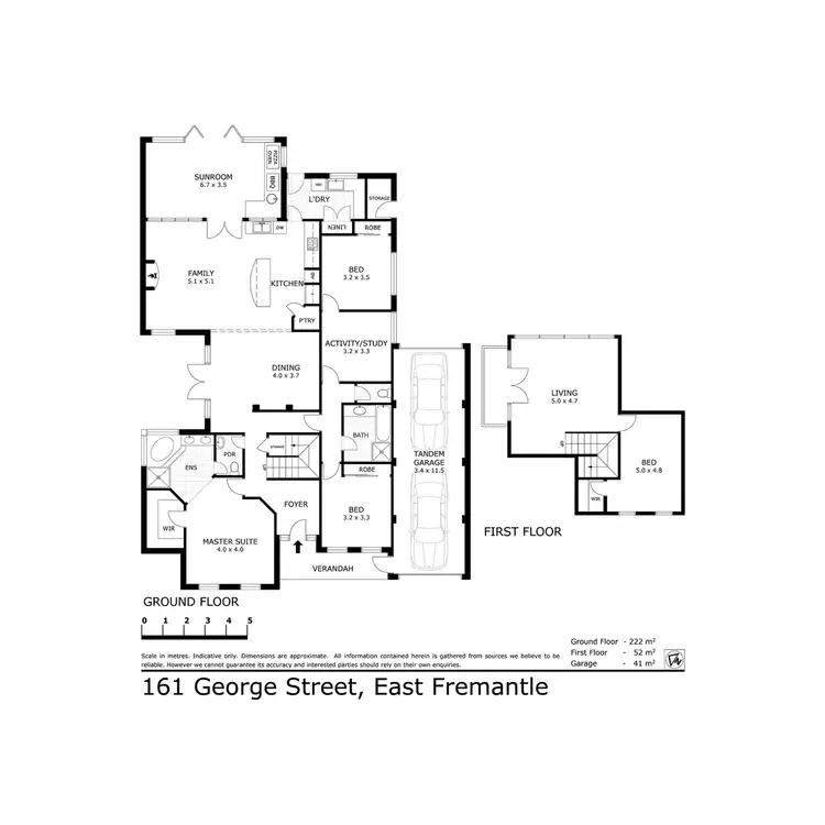 Floorplan of Homely house listing, 161 George Street, East Fremantle WA 6158