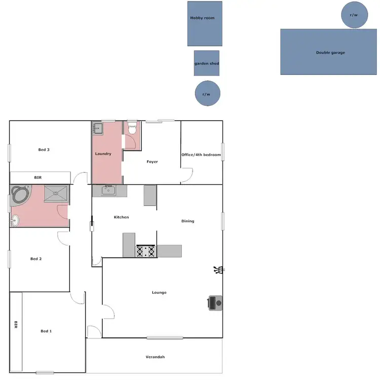 Floorplan of Homely house listing, 3-5 Mackrell Street, Port Lincoln SA 5606