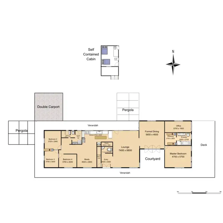 Floorplan of Homely rural property listing, 1966 Maintongoon Road MAINTONGOON, Mansfield VIC 3722